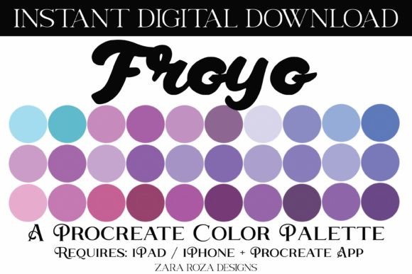 Froyo Procreate Color Palette: A Workflow Guide for Digital Artists