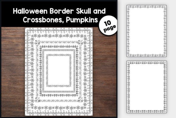 Hand-Drawn Halloween 10 Page Borders: A Practical Guide to Spooky Design