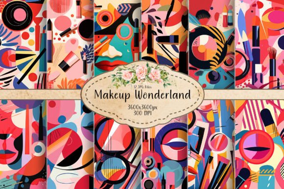 Makeup Wonderland: A Guide to Abstract Art Assets for Digital Creators