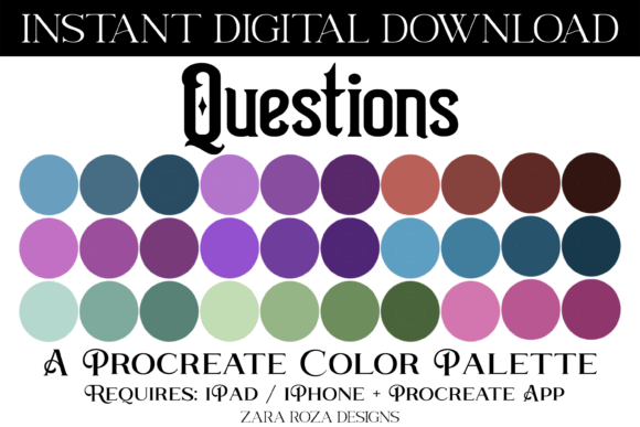 Questions Procreate Color Palette: A Comprehensive Guide to Selection and Use