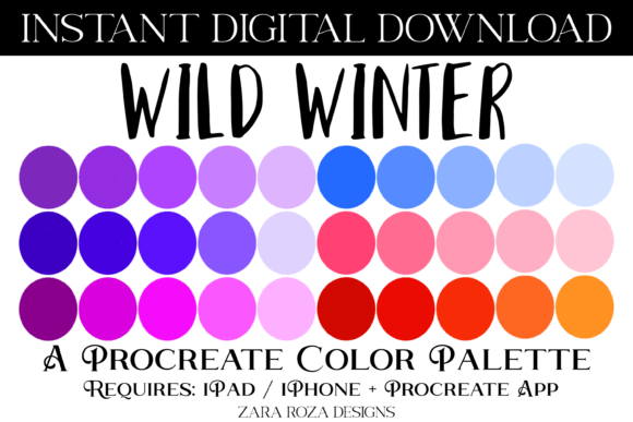Wild Winter Procreate Color Palette: A Practical Guide for Digital Artists